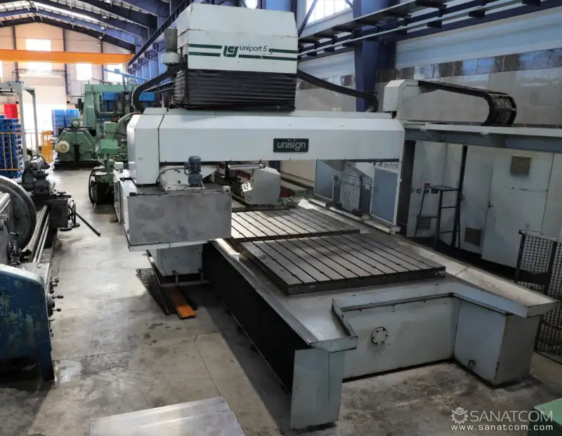 آگهی فرز سه محور یونی ساین دروازه ای 