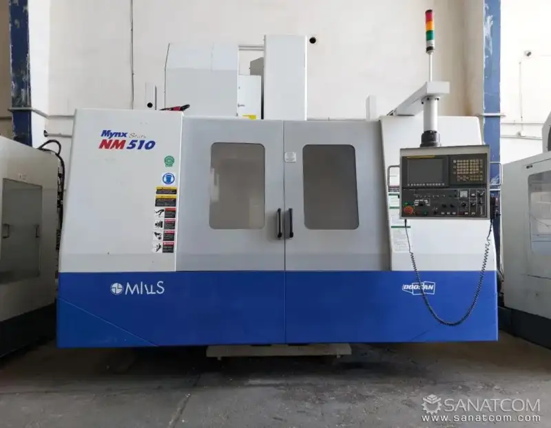 آگهی  فرزCNC سه محور   DOOSAN MYNX NM 510 